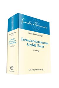 Formularbuch GmbH-Recht