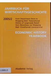 From department store to shopping mall: transnational history of large-scale retail.