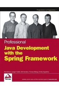 Professional Java Development with the Spring Framework