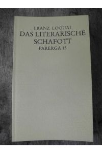 Das literarische Schafott.   - Über Literaturkritik im Fernsehen.
