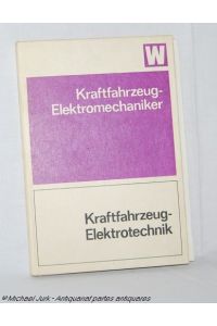 Wissensspeicher Kfz-Elektrotechnik.