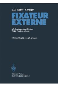Fixateur Externe: AO-Gewindespindel-Fixateur Wirbel-Fixateur externe