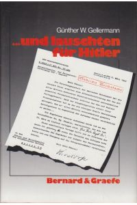 . . . und lauschten für Hitler :  - geheime Reichssache: die Abhörzentralen des Dritten Reiches