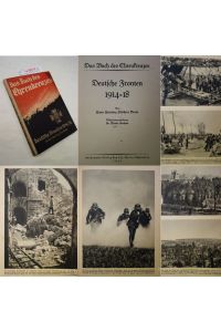 Das Buch des Ehrenkreuzes Deutsche Fronten 1914-18