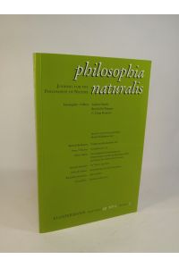 Philosophia naturalis. Journal for the Philosophy of Nature. Band/Volume 49/2012. Heft 2.   - Erlebte und physikalische Zeit