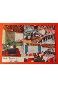 Ansichtskarte AK Kirchheim-Ötlingen. Hotel Rotisserie zur Halde, Fam. Senghaas