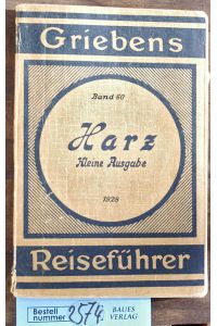 Harz Kleine Ausgabe  - griebens reiseführer  Bd. 60