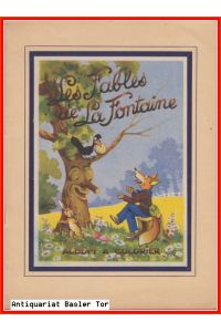 Les fables de La Fontaine.   - Album a colorier.
