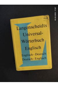 Langenscheidts Universal-Wörterbuch Englisch : engl. -dt. , dt. -engl.