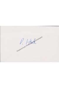 Original Autogramm Robert Huber Nobelpreis Chemie 1988 Nobelprize /// Autograph signiert signed signee