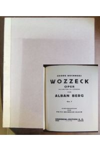 Georg Büchners Wozzek  - : Oper in 3 Akten (15 Szenen) von Alban Berg ; Opus 7. Klavierauszug von Fritz Heinrich Klein