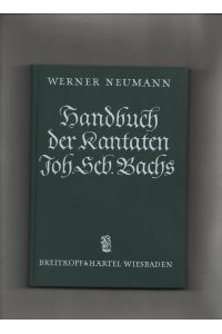 Handbuch der Kantaten Johann Sebastian Bachs.