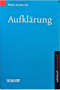 Lehrbuch Germanistik: Aufklärung