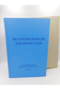 Brandenburgische Kirchenbücher - Einzelveröffentlichungen der Historischen Kommission zu Berlin - Band 53