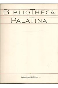 Bibliotheca Palatina. ( in 2 BÄNDEN) - komplett.   - Bildband + Texband.