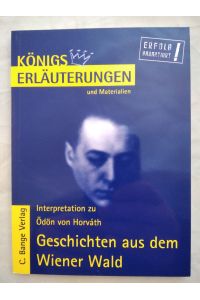 Ödön von Horvath - Geschichten aus dem Wiener Wald [Königs Erläuterungen und Materialien].