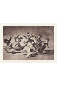 (Disparate alegre) (Merry folly) - Plate 12 from Los Proverbios / Alternative title: If Marina will dance, she has to take the consequences