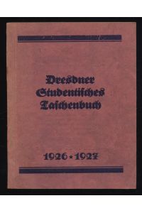 Dresdner studentisches Taschenbuch 1926/1927