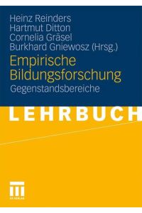 Empirische Bildungsforschung: Gegenstandsbereiche (German Edition)