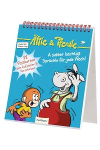 Äffle & Pferdle: A subber luschtigs Sprüchle für jede Woch!: 52 Postkarten zum Aufstellen & Verschicken  - 52 Postkarten zum Aufstellen & Verschicken