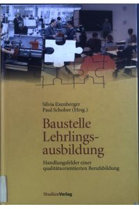 Baustelle Lehrlingsausbildung : Handlungsfelder einer qualitätsorientierten Berufsbildung.   - Hafelekar ; Bd. 2
