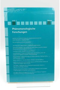 Phänomenologische Forschungen 2018 / 2: Modes if Intentionality. Phenomenological and Medieval Perspectives