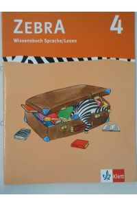 Zebra  - 4. ;  Wissensbuch Sprache, Lesen