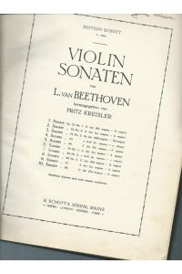 Violinsonaten (Violin Sonaten, Violin-Sonaten)