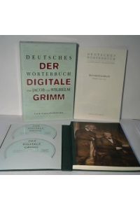 Deutsches Wörterbuch. Elektronische Ausgabe der Erstbearbeitung von Jacob Grimm und Wilhelm Grimm