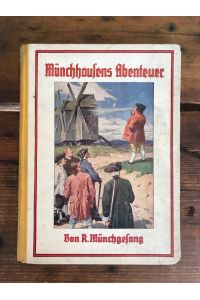 Münchhausens Abenteuer - Für die Jugend herausgegeben von R. Münchgesang