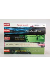5 Bände Patricia Cornwell  - Gefahr; Staub; Insel der Rebellen; Die Tote ohne Namen; Die Dämonen ruhen nicht
