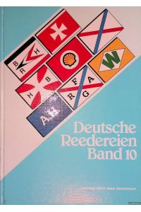 Deutsche Reedereien: Band 10