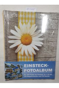 Einsteck-Fotoalbum für 200 Fotos (Design: Margerite)  - Einsteckfotoalbum im Format 10x15 cm