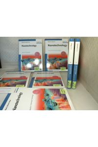 Nanotechnology. 7 Volumes (of 9 Volumes).   - Volume 1: Principles and Fundamentals; Volume 2: Environmental Aspects; Volume 3: Information Technology I, Volume 4: Information Technology II; Volume 5: Nanomedicine; Volume 6: Nanoprobes; Volume 7 Light and Energy is missing!; Volume 8: Nanostructured Surfaces; Volume 9 Index is missing,