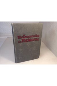 Die Organisation der Reklame.
