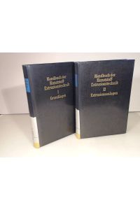 Handbuch der Kunststoff-Extrusionstechnik.   - Band 1: Grundlagen; Band 2: Extrusionsanlagen.