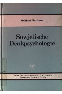 Sowjetische Denkpsychologie.