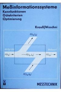 Messinformationssysteme  - : Kennfunktionen, Gütekriterien, Optimierung. Manfred Krauss ; Eugen-Georg Woschni / Messtechnik