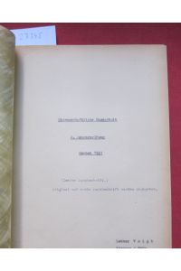 Meine Einstellung zum pädagogischen Formalismus.   - Wissenschaftliche Hausarbeit. 2. Lehrerprüfung. Herbst 1951.
