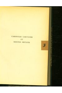 Cardinalis Caietanus et Montes Pietatis.