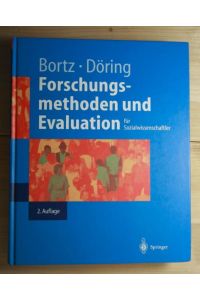 Forschungsmethoden und Evaluation für Sozialwissenschaftler  - Springer-Lehrbuch