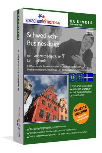Schwedisch-Businesskurs mit Langzeitgedächtnis-Lernmethode von Sprachenlernen24. de: Lernstufen B2+C1. Businessschwedisch für den Beruf. Software PC CD-ROM für Windows 8, 7, Vista, XP/Linux/Mac OS X