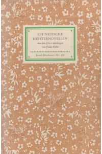 Chinesische Meisternovellen  - / Insel-Bücherei Nr. 387