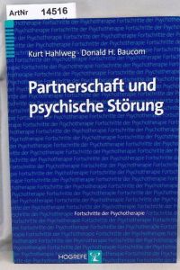Partnerschaft und psychische Störung