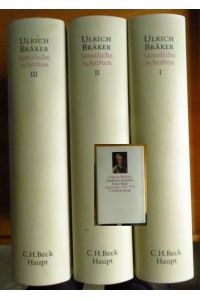 Bräker, Ulrich: Sämtliche Schriften; Teil: Bd. 3. , Tagebücher. - 1789 - 1798.   - bearb. von Andreas Bürgi ; Alfred Messerli zusammen mit Heinz Graber ...