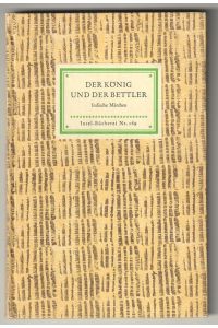 Der König und der Bettler. Indische Märchen. Übertragen von Friedrich v. der Leyen.