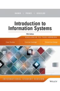Introduction to Information Systems  - International Student Version