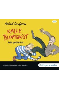 Kalle Blomquist 2. Kalle Blomquist lebt gefährlich [Hörbuch/Audio-CD]