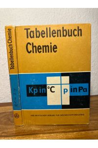 Tabellenbuch Chemie.