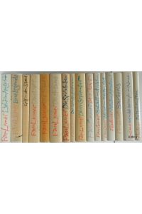 [Gesammelte Werke in gleicher Ausstattung]. 16 Bände. Einbände und Umschläge von Werner Klemke.